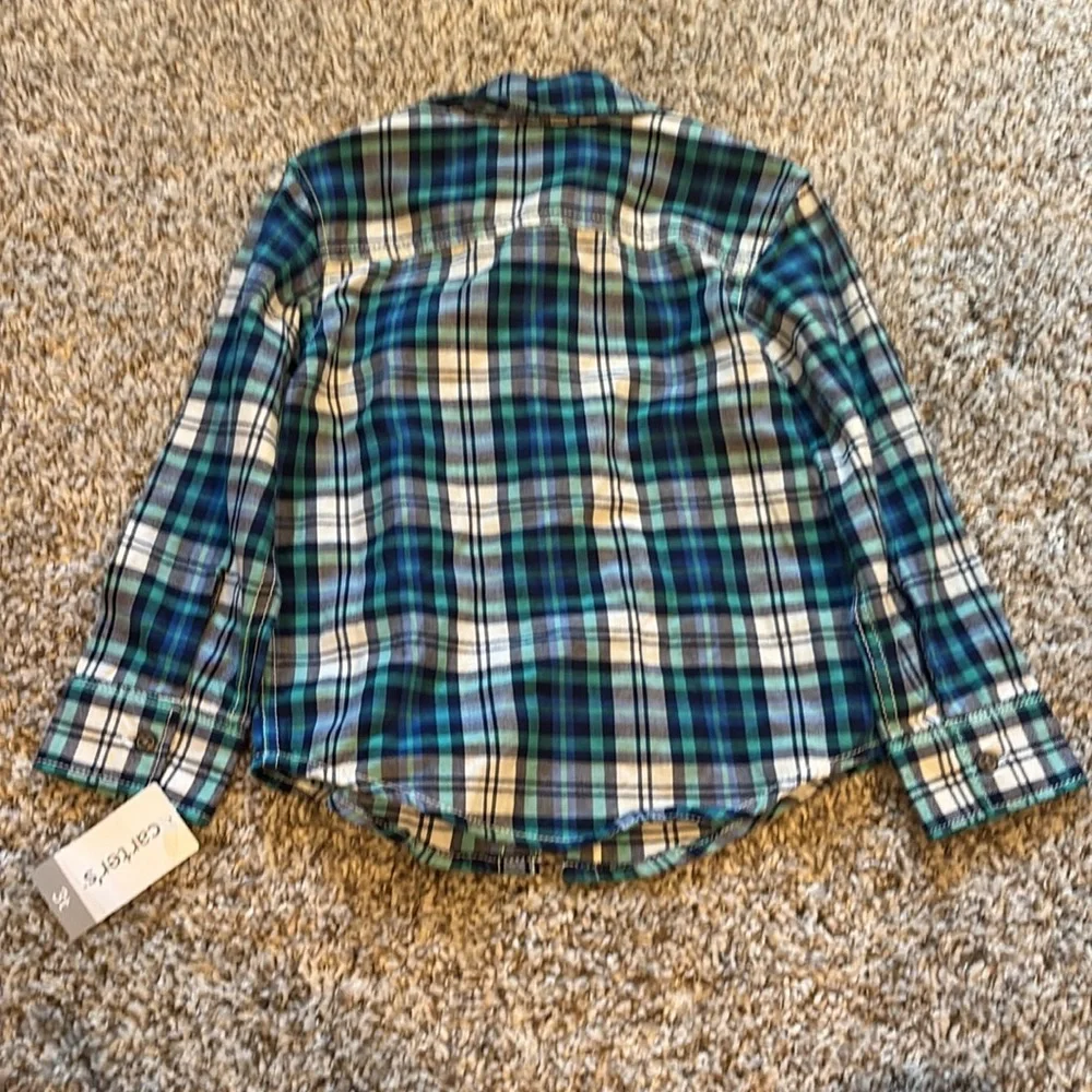 Carter's Plaid Button Down Shirt